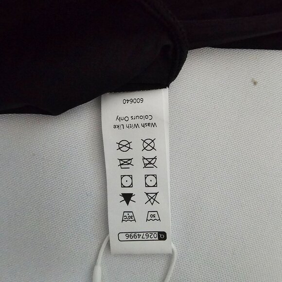 Halara Athleisure Black Hem Quick Dry Activewear Yoga Cami Top Size Small, NWT - Picture 8 of 16